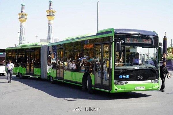 اتوبوس های بهمن، بهترین ها را برای زائرین حرم رضوی عرضه می کنند