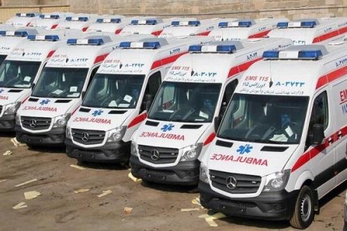 ترخیص ۵۷ آمبولانس طی ۴۸ ساعت در گمرک بوشهر