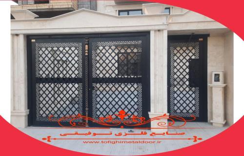 درب برش لیزری CNC صنایع فلزی توفیقی